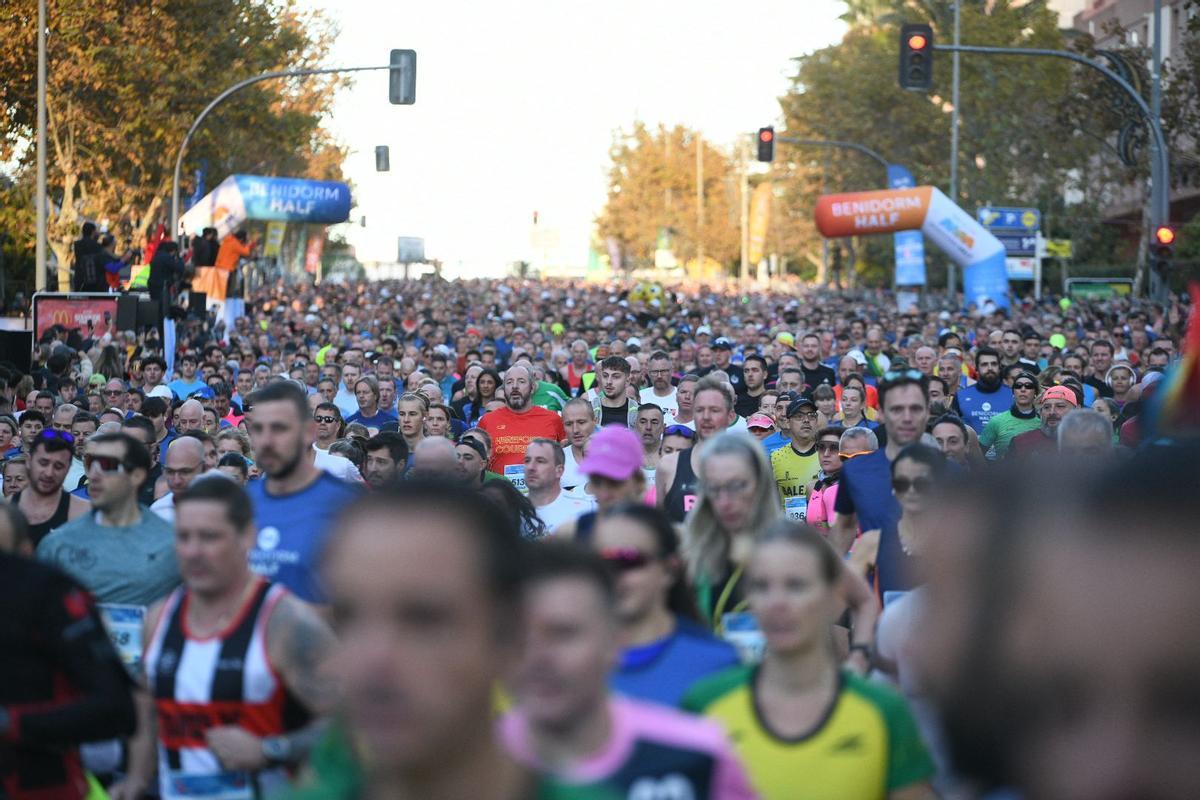 Salida 10K Benidorm Half 2025