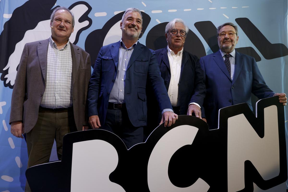 Collboni rep el reconeixement dels exalcaldes socialistes: «Tornarem»