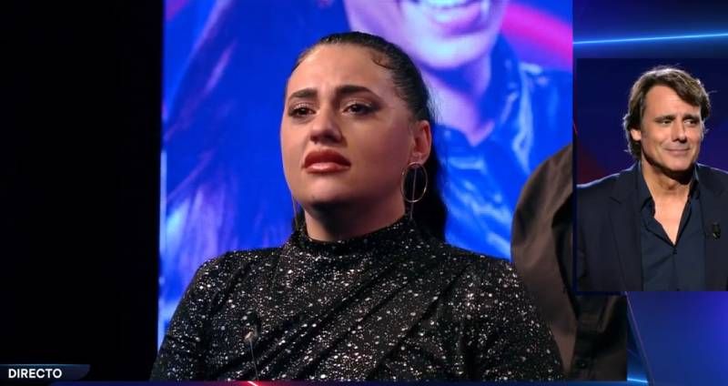 Las lágrimas de Rocío al ser elegida como una de las que vuelven a la casa.