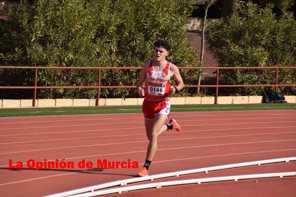 Regional absoluto y sub-23 de atletismo en Lorca (I)