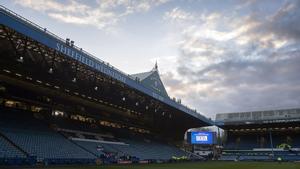 Vista general del estadio Hillsborough antes de un partido entre el Sheffield Wednesday y el Manchester City en Sheffield, disputado el 4 de marzo de 2020. EFE/EPA/PETER POWELL