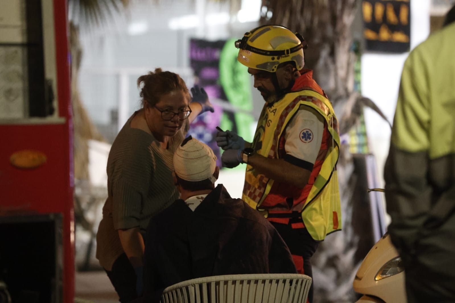 Derrumbe de un edificio en Playa de Palma