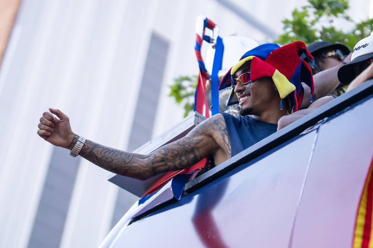  La rúa del Barça por las calles de Barcelona 