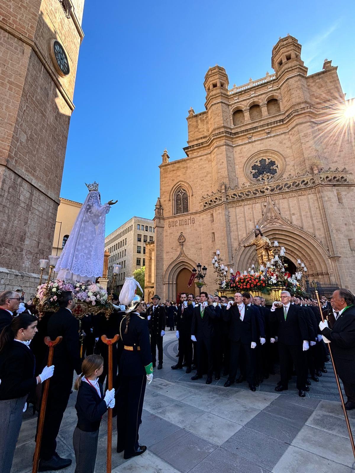 Procesión del Encuentro, en Castelló.
