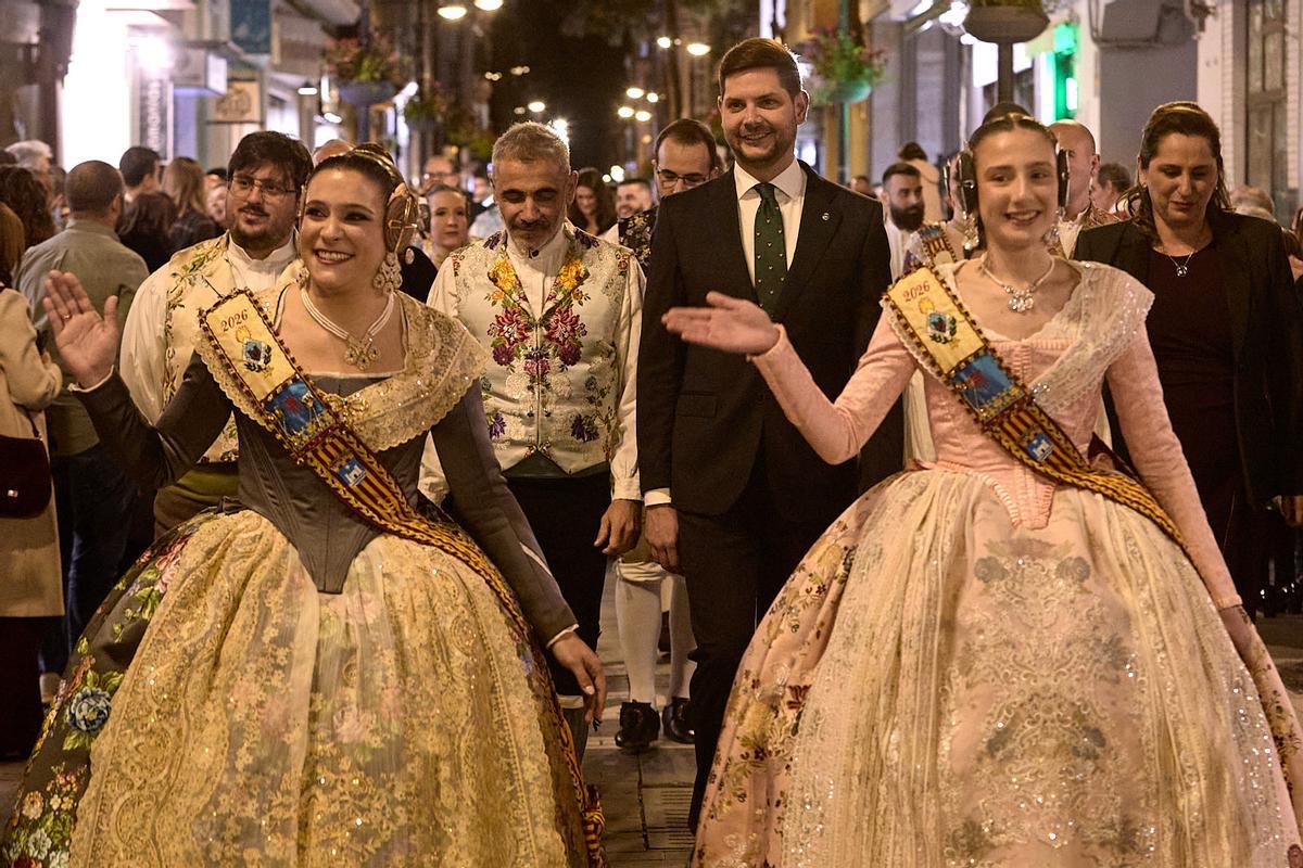 El Pregó i la Crida enceten la programació oficial de les Falles de Gandia 2026