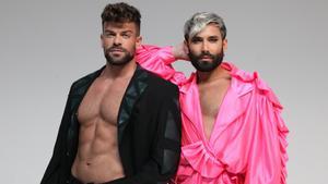 Ricky Merino y Conchita Wurst