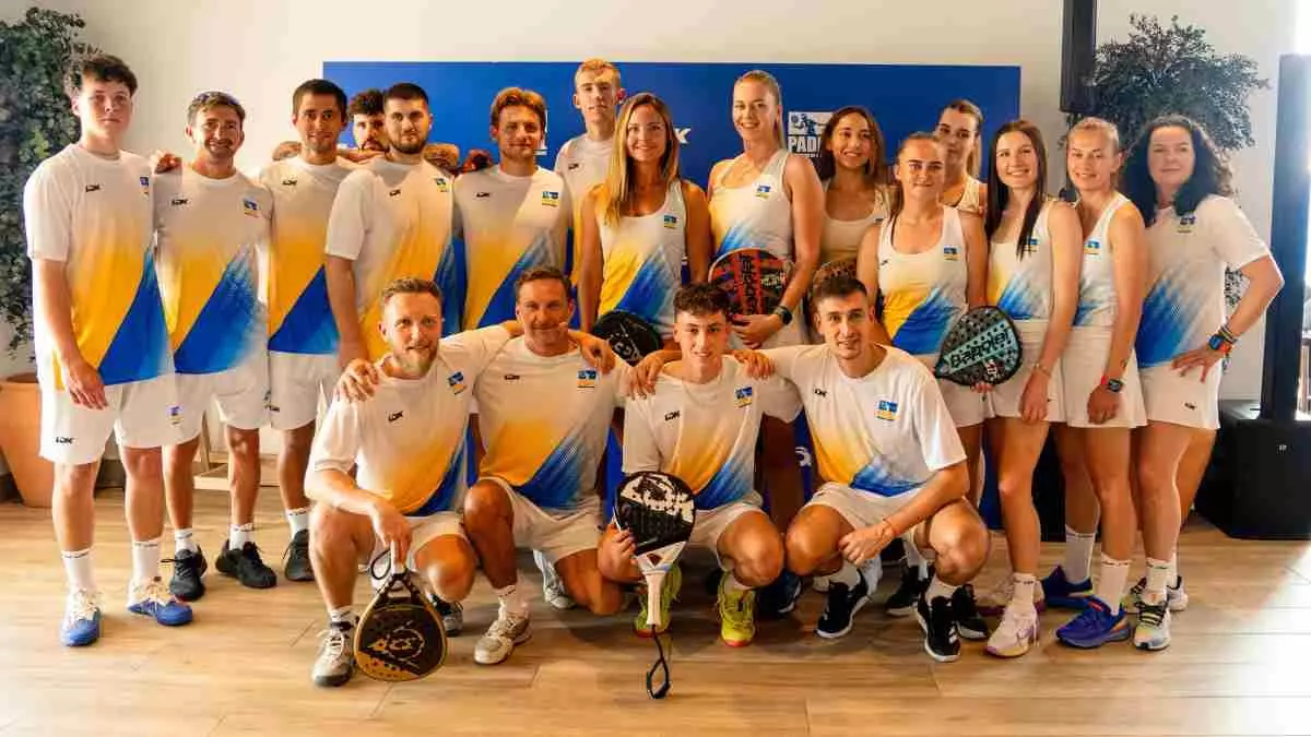 Ucrania calienta motores para la Euro Cup Padel con un Media Day en Madrid