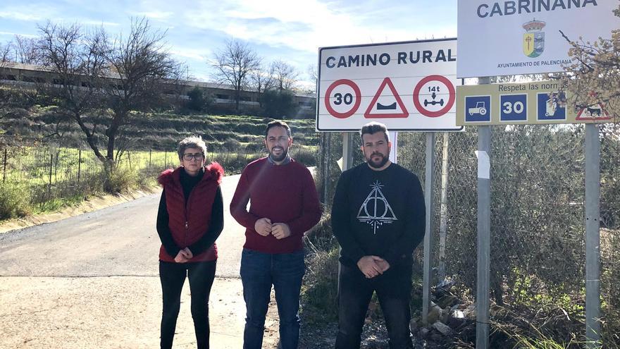 La Diputación destina más de 124.000 euros a la mejora de caminos rurales