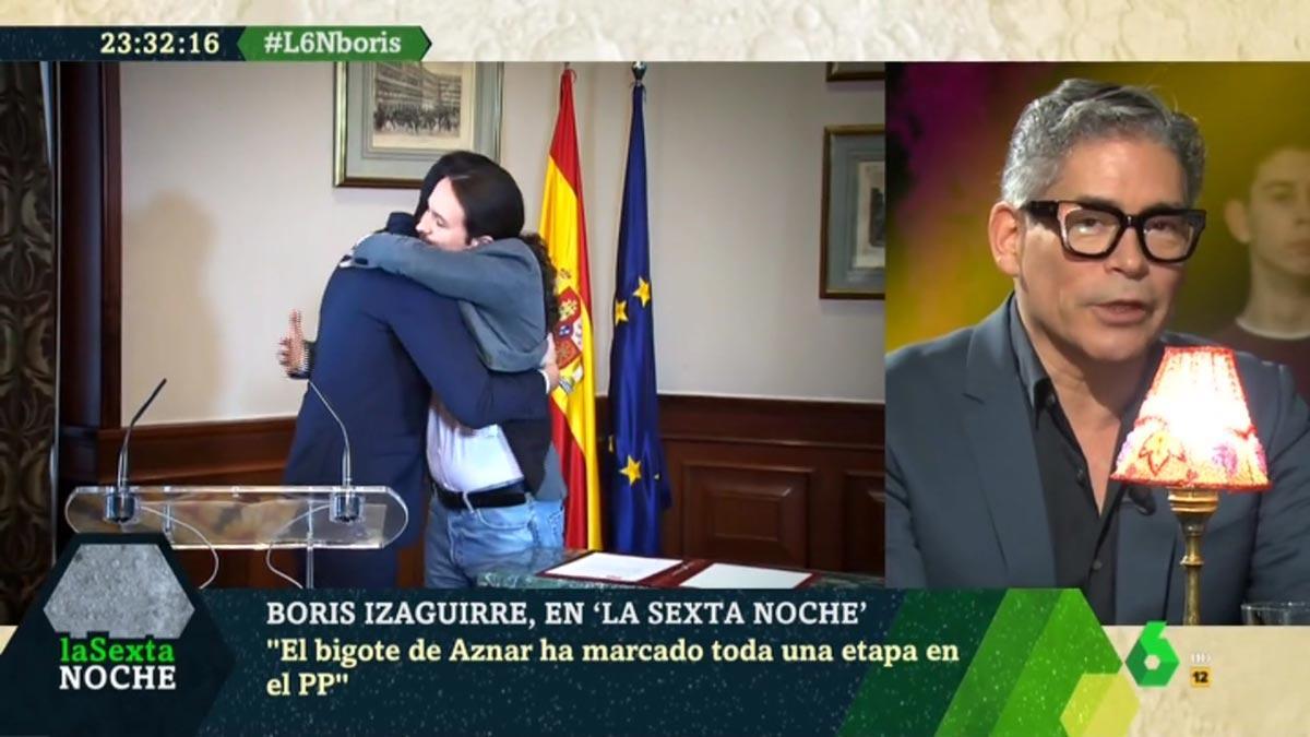 Boris analizó el abrazo Sánchez-Iglesias. 