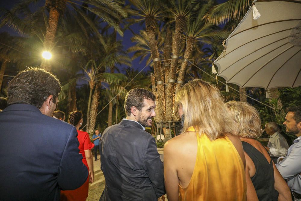 Pablo Casado acude a una celebración familar celebrada en el Huerto del Cura