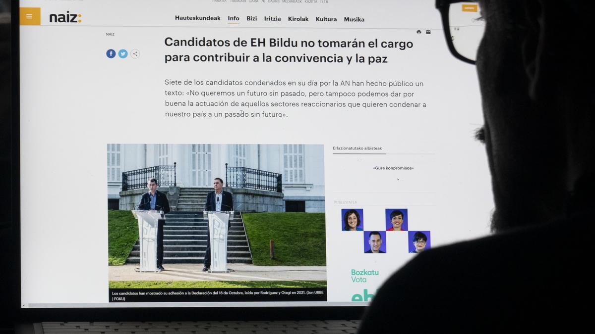 Los siete candidatos de EH Bildu condenados por asesinatos de ETA renuncian a ser concejales