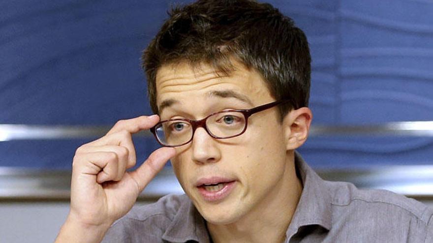 Íñigo Errejón, en el Congreso