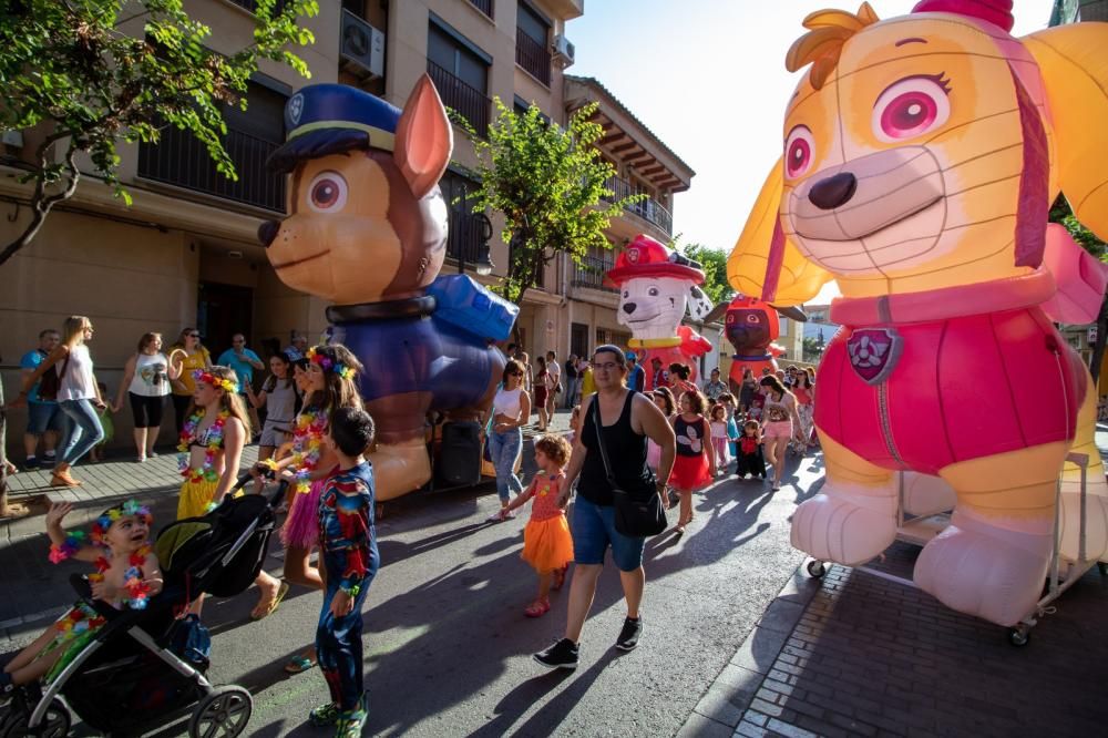 Cabalgata infantil.