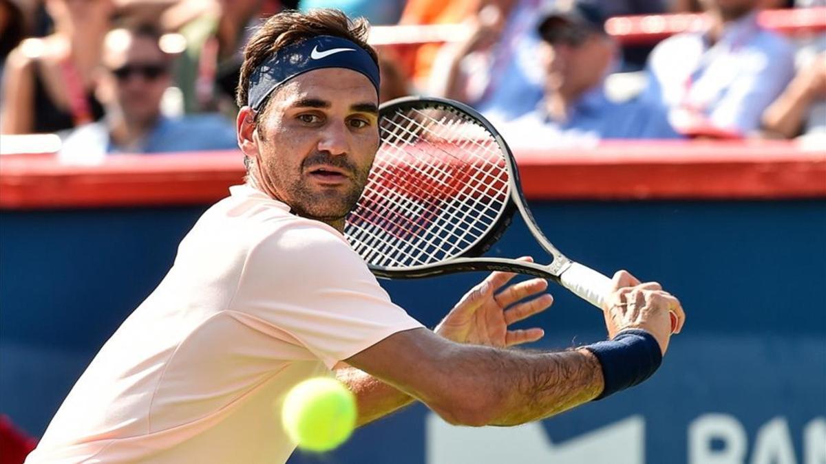 Federer se metió en la final de Montreal y busca su tercer título