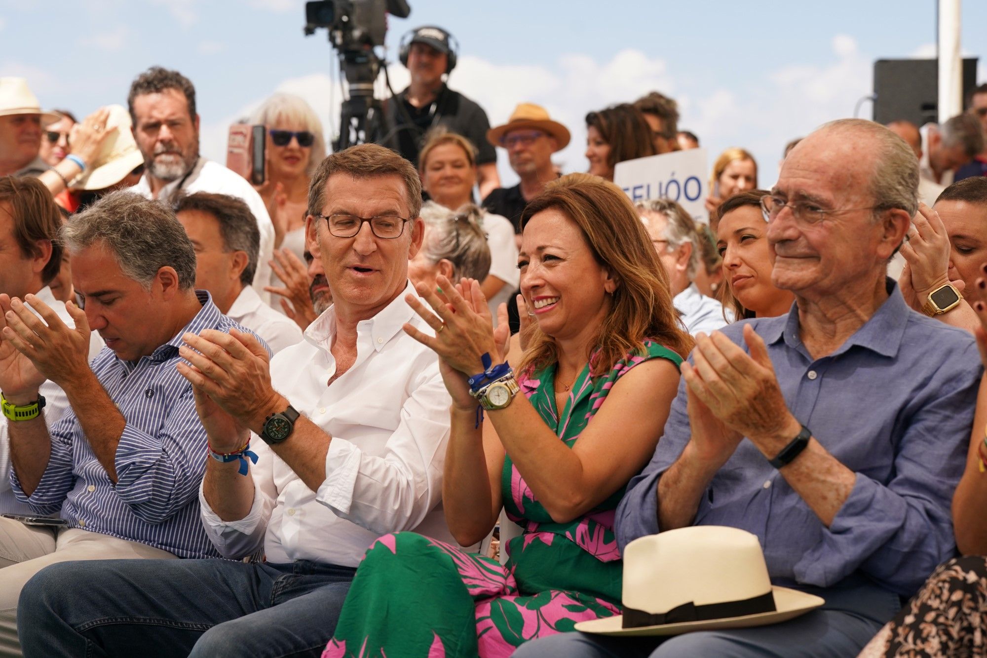 Feijóo cierra en Málaga la campaña del 23J con un mitin en los Baños del Carmen