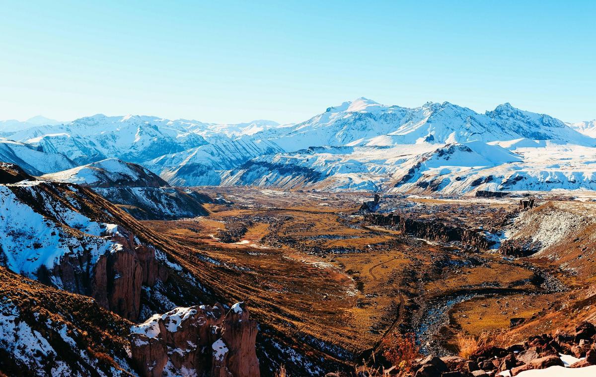 Panorámica de los Andes, una de las grandes cordilleras del planeta