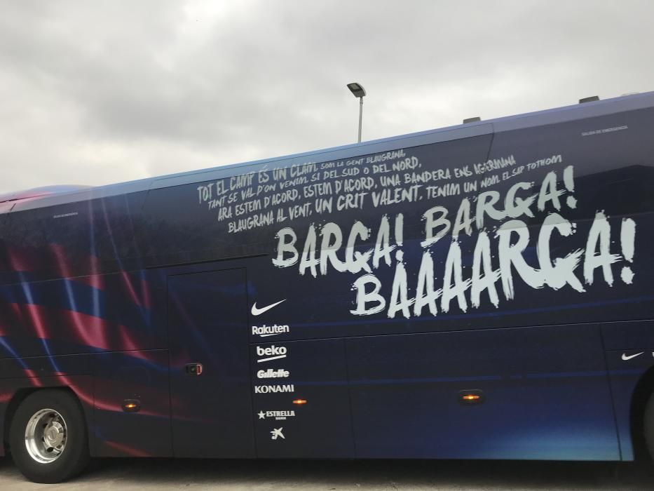 El Barça arriba a Girona
