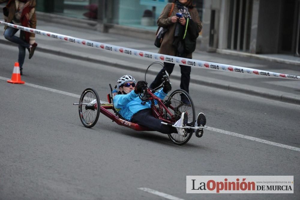 Murcia Maratón. Salida patinadores