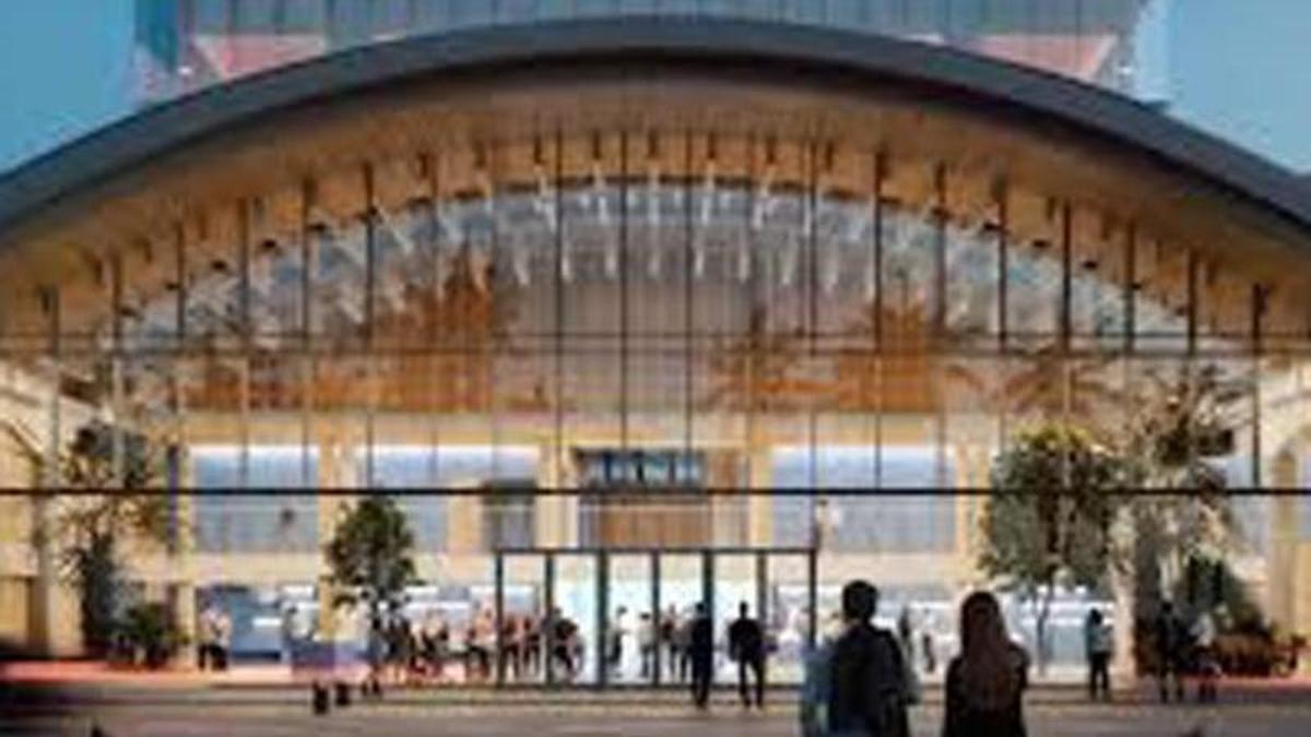 Recreació virtual del futur edifici del BlueTechPort. | A
