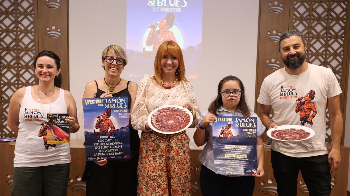 Presentación del festival Jamón &amp; Blues.