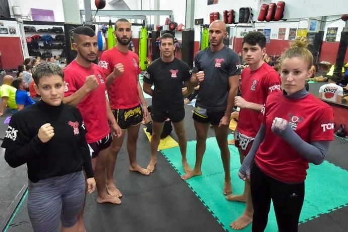 22-04-2019 LAS PALMAS DE GRAN CANARIA. Kick boxing en el gimnasio de Rafa del Toro  | 22/04/2019 | Fotógrafo: Andrés Cruz