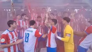 El CE Manresa aixeca el títol de campió de lliga al Congost