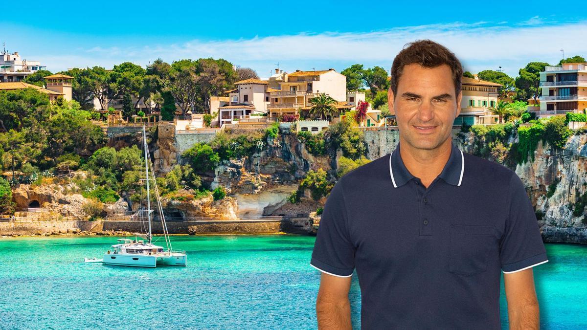 El refugio de Federer es una preciosa isla de las Baleares.