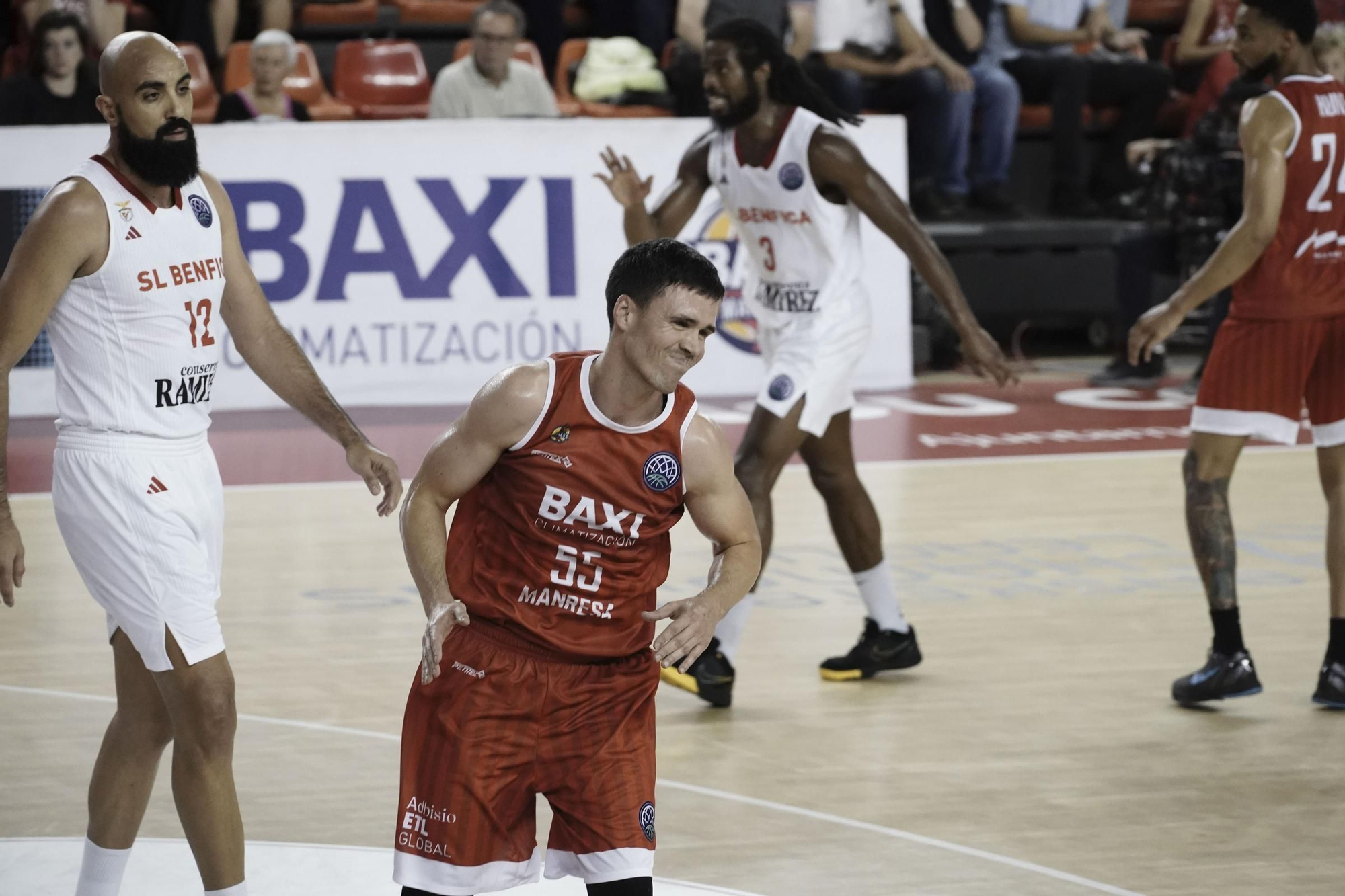 Les millors imatges del Baxi Manresa - SL Benfica