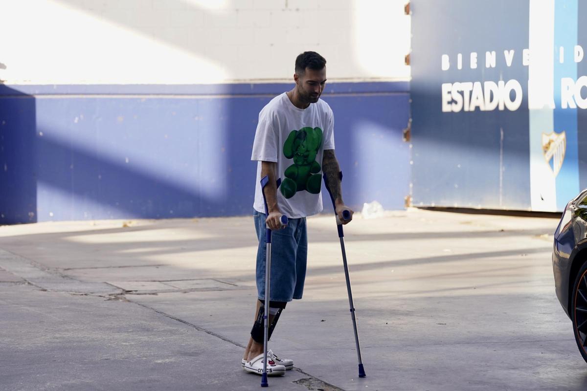 Álex Pastor sufrió una grave lesión en la rodilla al comienzo de curso.