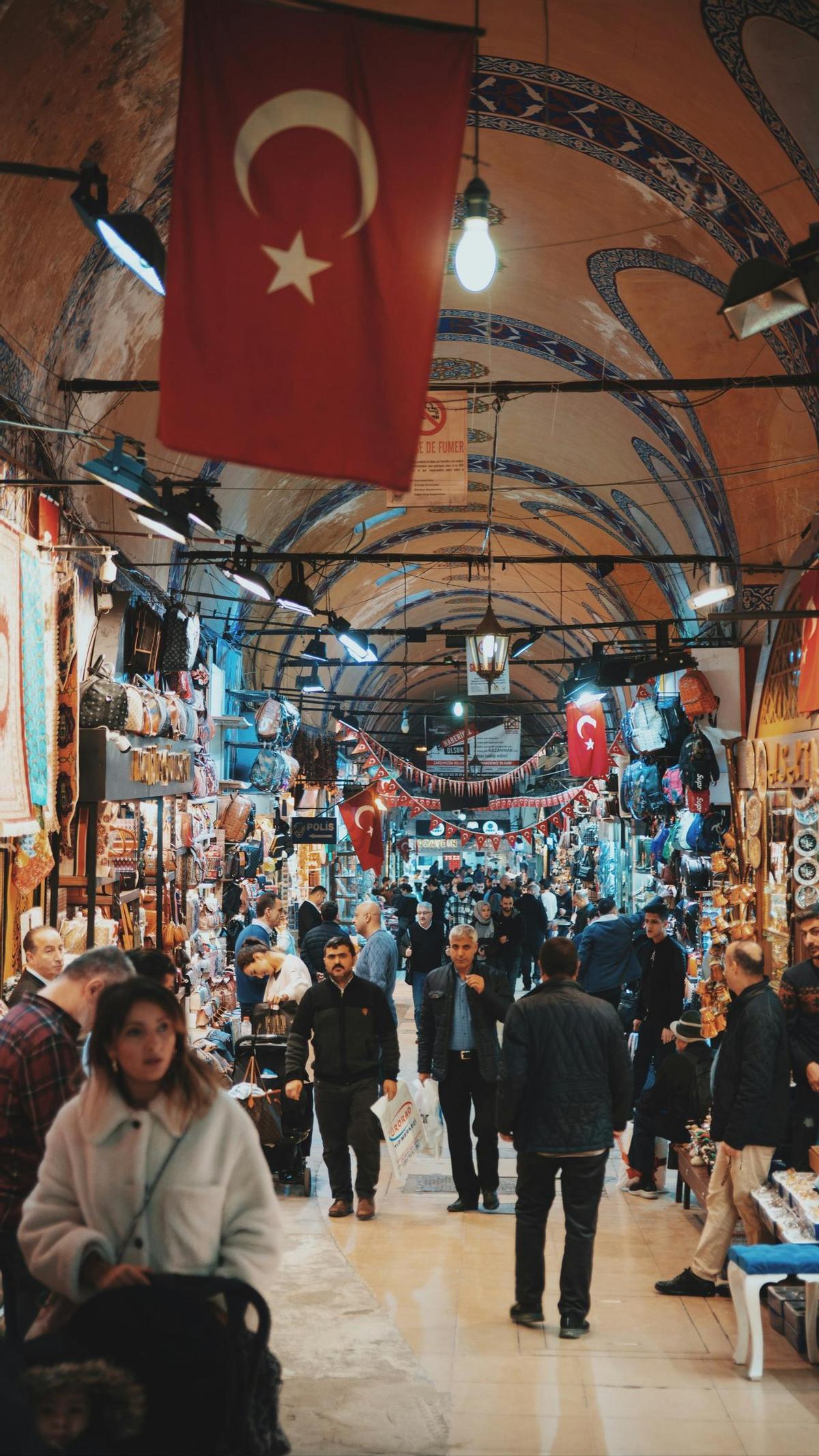 Una de las calles del Gran Bazar