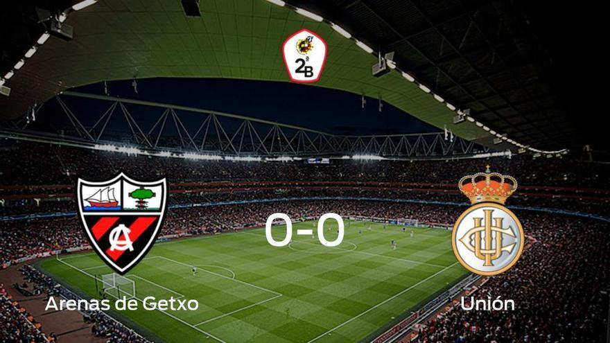 El Arenas de Getxo y el Real Unión de Irún no encuentran el gol y se reparten los puntos (0-0)