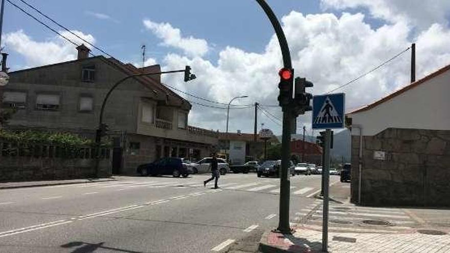 Un momento de la reunión ayer en la Alcaldía de Nigrán.