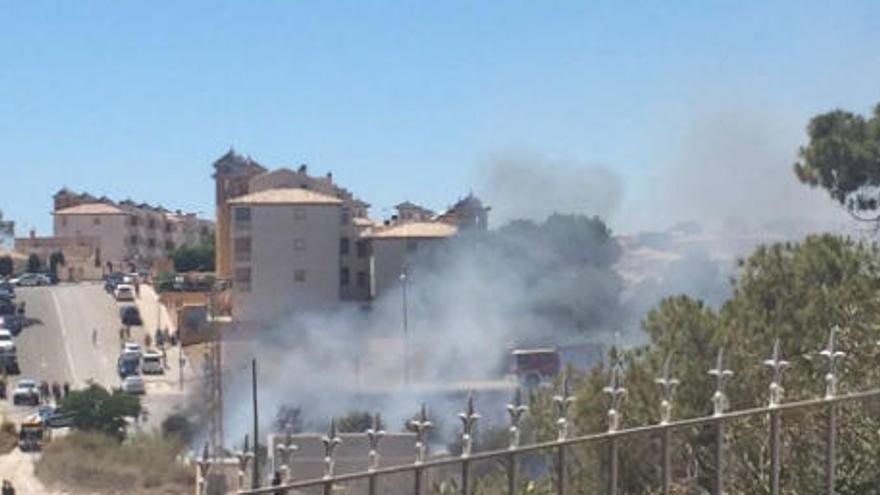 Extinguido el incendio en Orihuela Costa