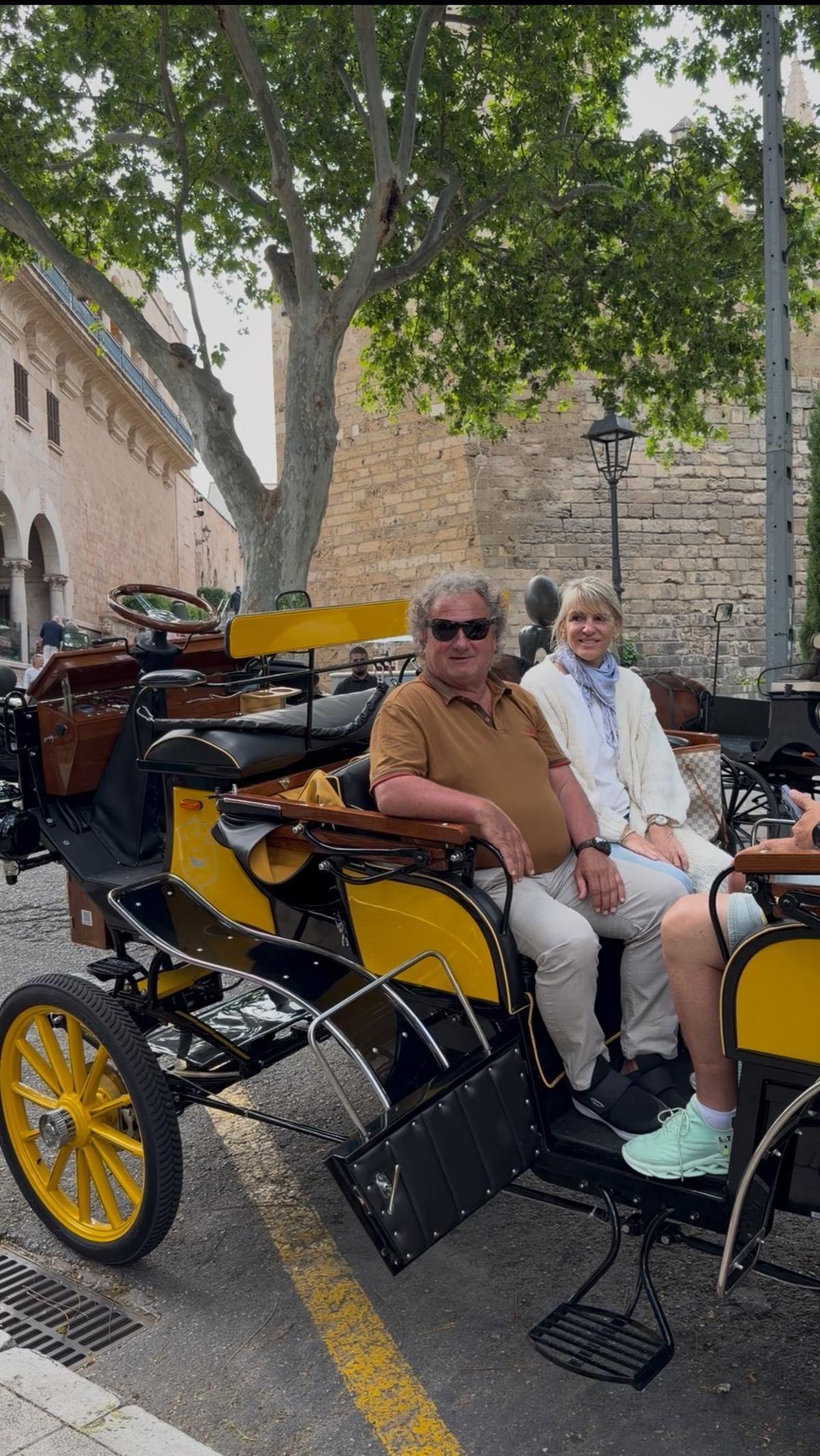Probefahrt durch Palma.