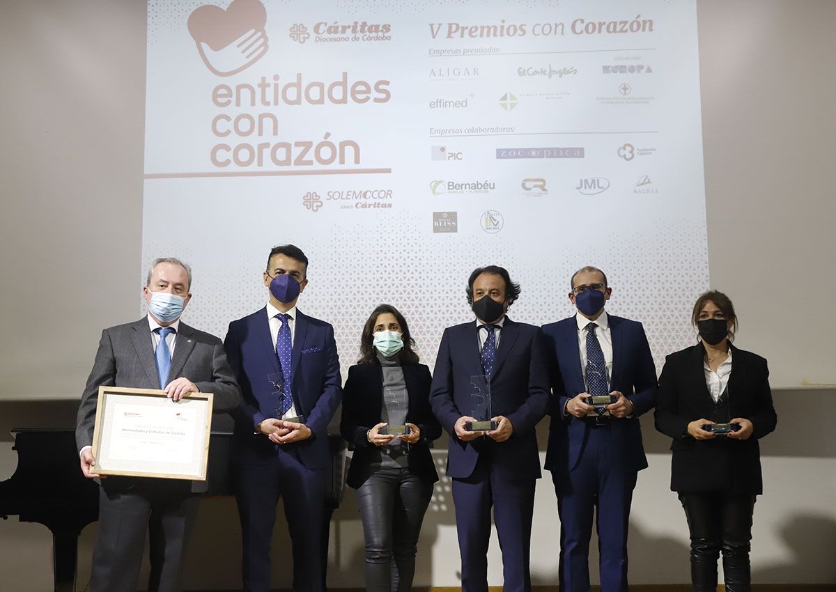 Cáritas Córdoba entrega los premios Empresas con Corazón
