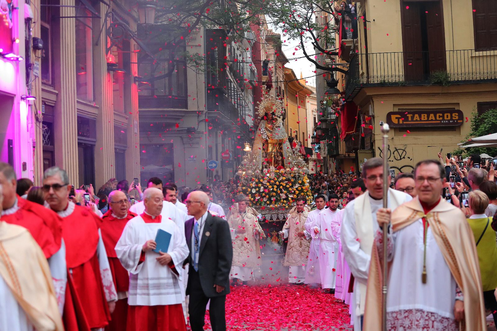 Procesión de la Mare de Déu en València