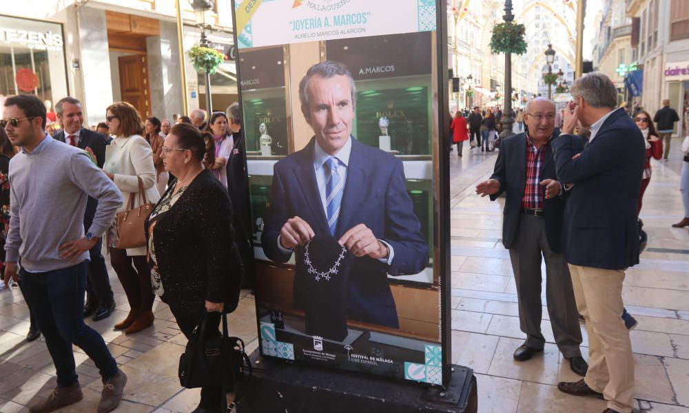 Málaga homenajea a sus comercios centenarios