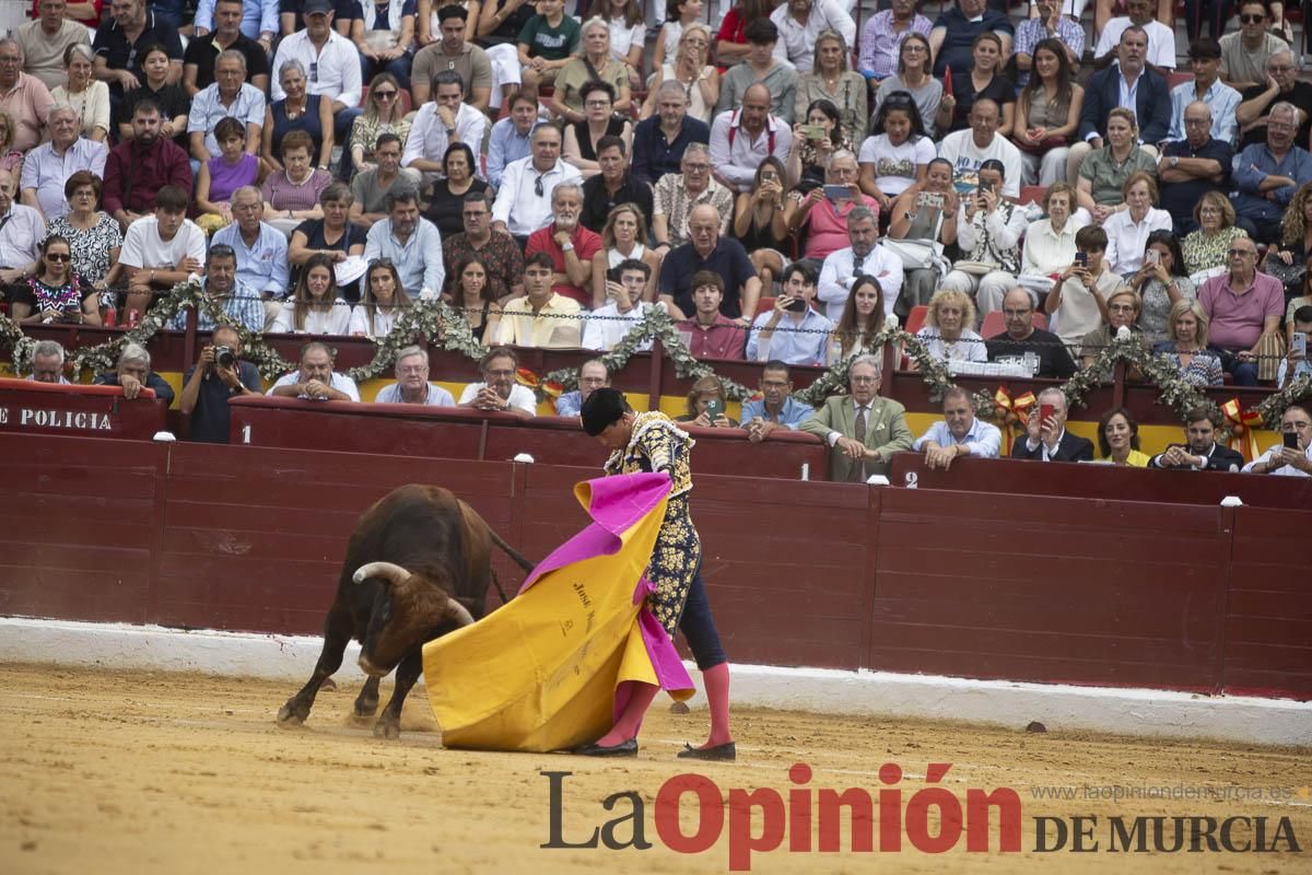 Cuarta corrida en la Feria Taurina de Murcia (Castella, Manzanares y Ureña)
