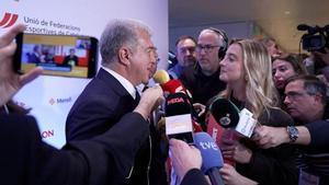 Laporta: El objetivo principal es estar en todas las competiciones con posibilidades de ganarlas