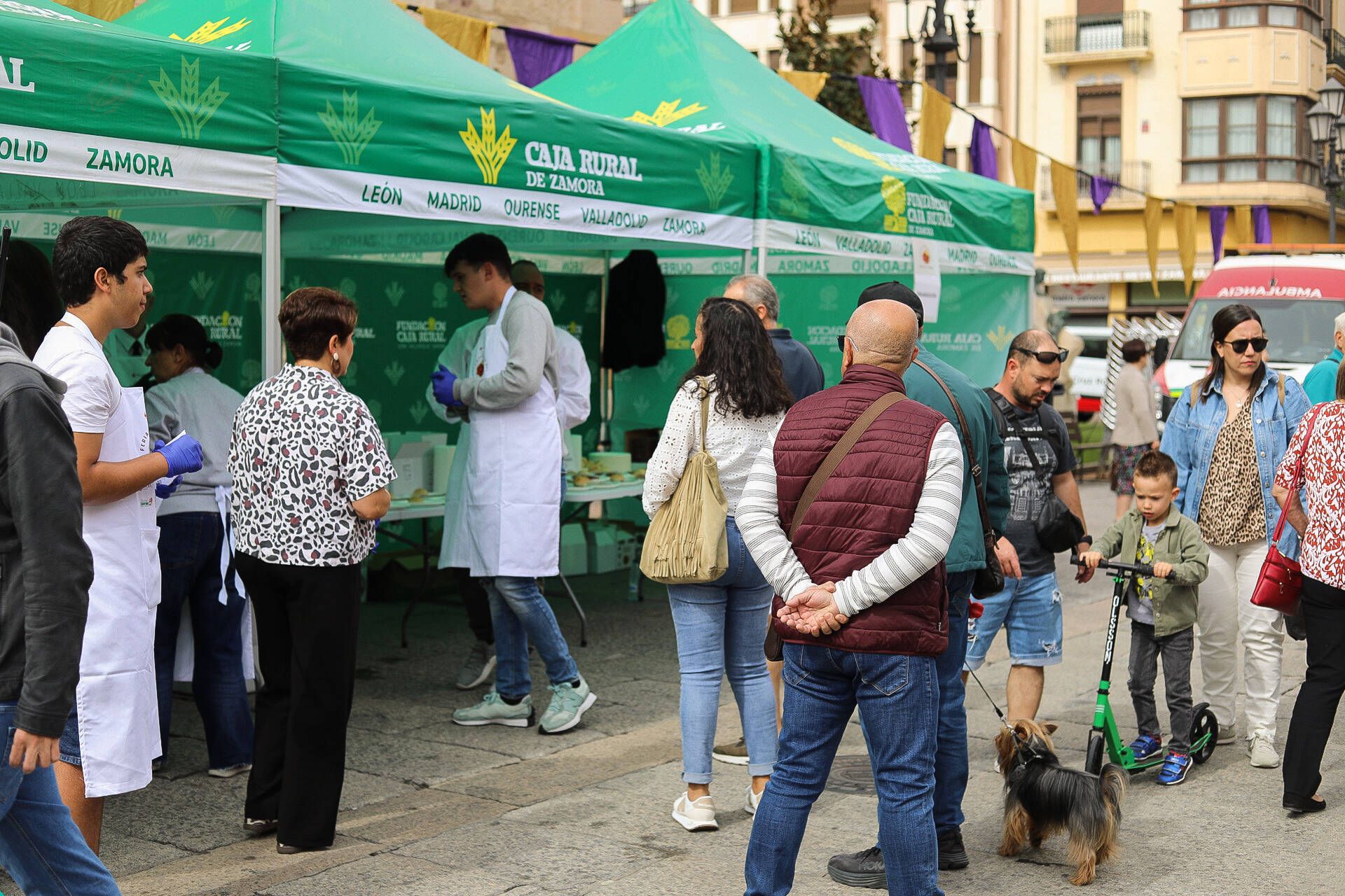 Feria solidaria del embutido zamorano: al rico pan y chorizo