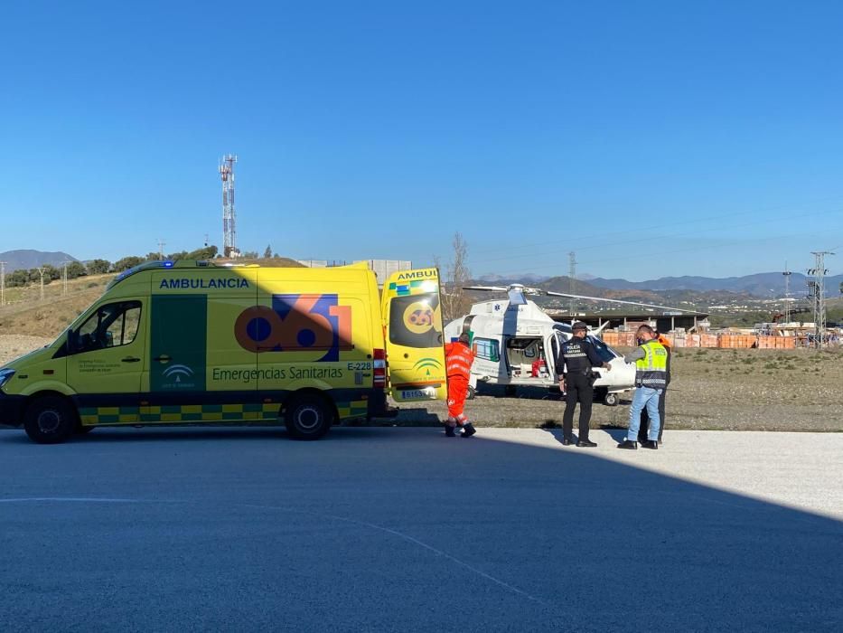 Servicios de emergencias que atendieron a las víctimas.