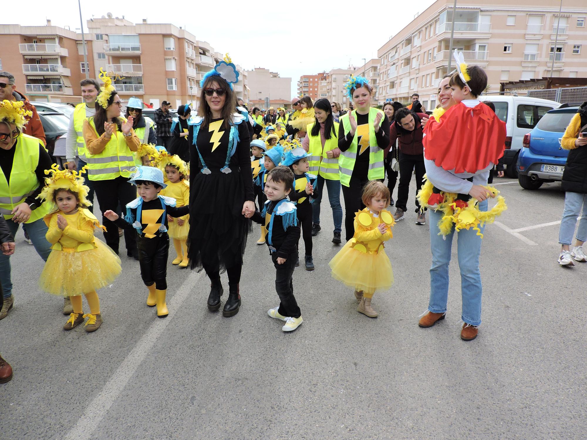 Los  colegios de Águilas celebran el carnaval