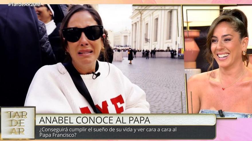 Anabel Pantoja cumple su sueño de conocer al Papa Francisco: &quot;Parecía un concierto de Karol G&quot;