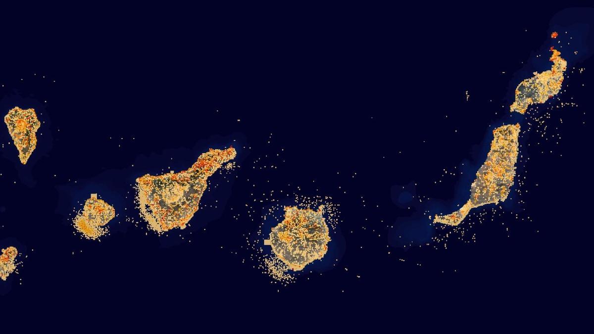 Canarias actualiza el mapa de Grafcan sobre especies protegidas