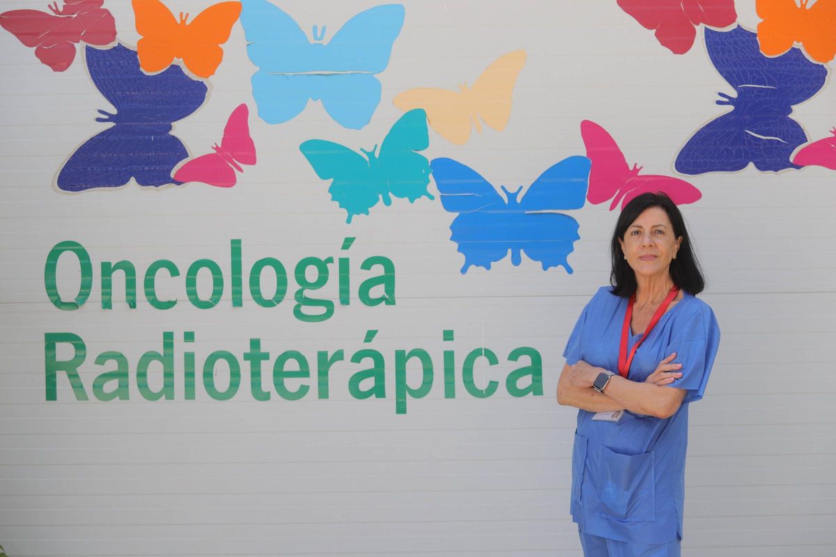 Amalia Palacios, jefa de Oncología Radioterápica del hospital Reina Sofía.