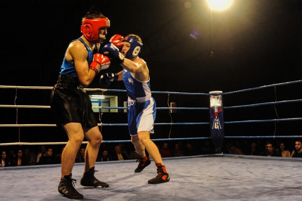 La noche del mejor boxeo gallego