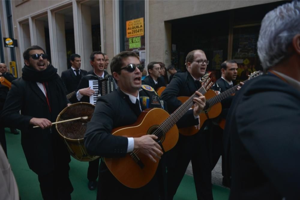 Desfile y certamen de tunas en Murcia