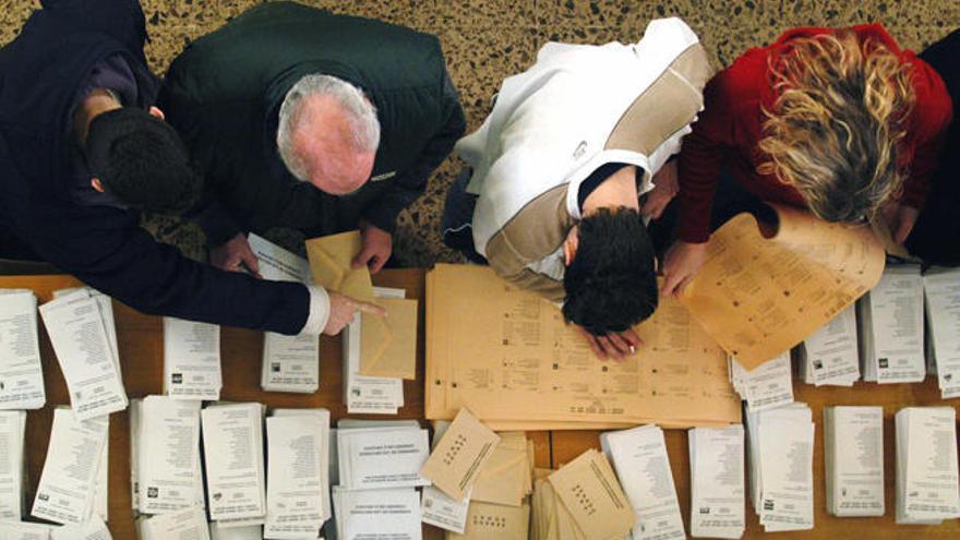 Imagen de archivo de las pasadas elecciones generales.