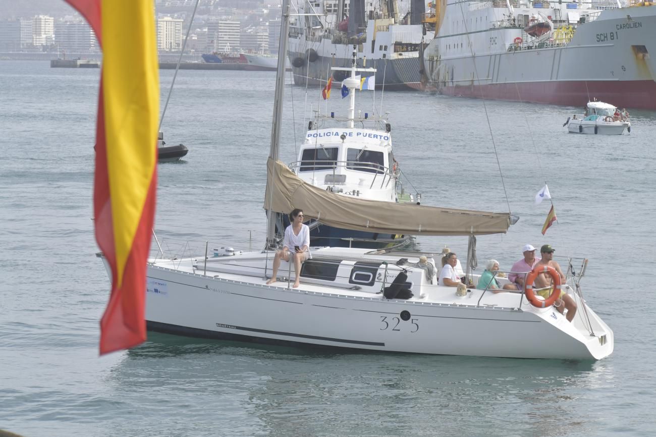 La Virgen del Carmen de La Isleta resiste al calor