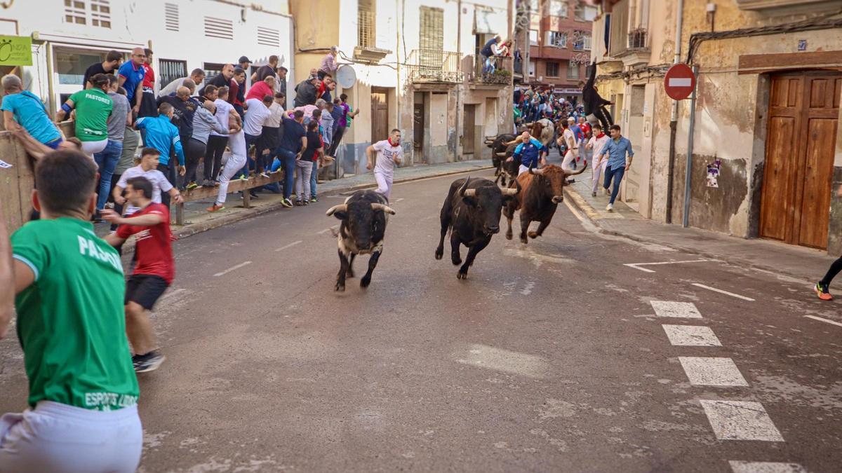 Otro instante de la carrera de este sábado.